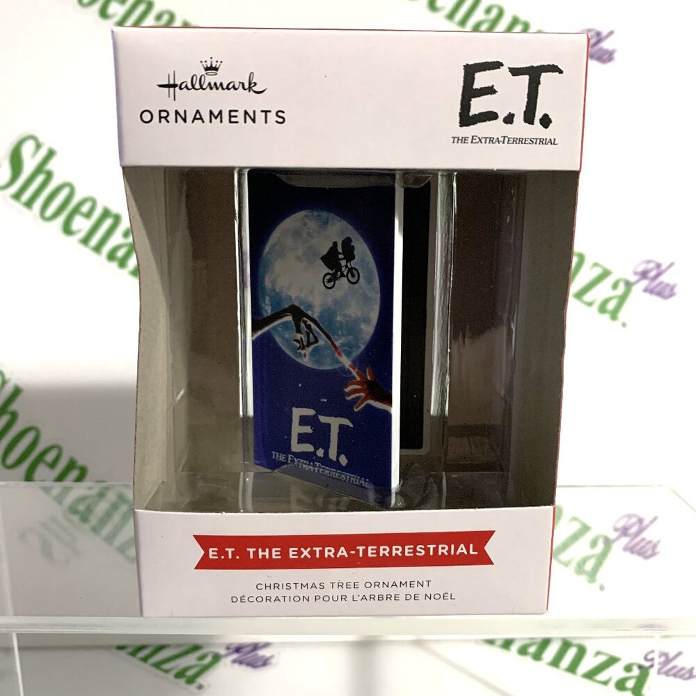 Hallmark Christmas Ornament 2022 E.T. The Extra-Terrestrial VHS Case Clamshell